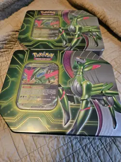 Pokemon TCG: Paradox Clash Iron Leaves EX 2 Tin Sealed Bundle - Image 2