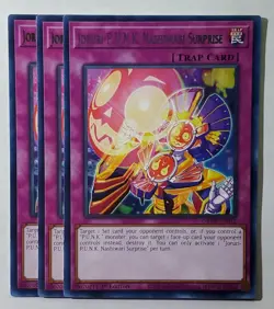 Yugioh x3 Joruri-P.U.N.K. Nashiwari Surprise GRCR-EN012 Rare 1st Edition New - Image 1