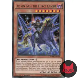 Yugioh Arisen Gaia the Fierce Knight BOSH-EN098 Rare 1st Edition NM - Image 1