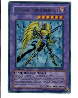 Yu-Gi-Oh! Elemental Hero Darkbright 1st Edition - TAEV-EN042 - Image 1