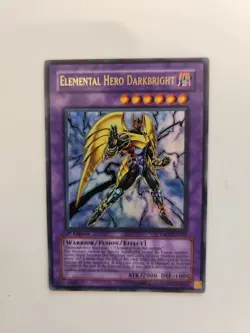 Yu-Gi-Oh! Elemental Hero Darkbright 1st Edition - TAEV-EN042 - Image 3