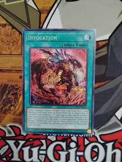 Yu-Gi-Oh - Invocation Alternate Art - MP24-EN060 - Prismatic Secret Rare - Image 1