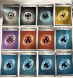 Holo Energy 12 Card Lot English & Japanese Pokemon TCG - Image 1