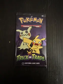 2023 Pokemon Trick Or Trade 3 Card Booster Pack Halloween Trick Or Treat - Image 1