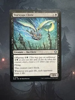 Starscape Cleric Bloomburrow Regular Card, MTG NM Condition - Image 1