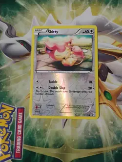 Skitty 113/149 Common Reverse Holo Pokemon Card Boundaries Crossed - NM - Image 1
