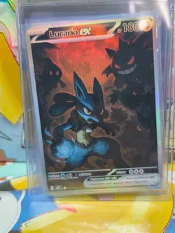 HandMade Per Order PokeTeamLegends Pokemon Card Holo PTL972 Gengar Lucario - Image 1
