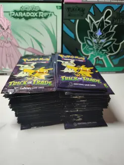100 Packs Pokemon TCG Trick or Trade Booster Packs Halloween Card Lot Bundle - Image 2
