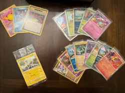 Pokemon TCG Bulk Common/Uncommon Cards +Promos/Extras In Prismatic Surprise Box - Image 3
