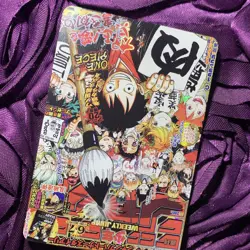 Monkey D. Luffy ONE PIECE + Tanjiro Kamado JUMP MANGA Waifu Anime Holo Card - Image 4