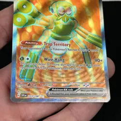 Spidops EX 223/198 Ultra Rare Full Art Pokemon Card Scarlet & Violet Base Set NM - Image 4