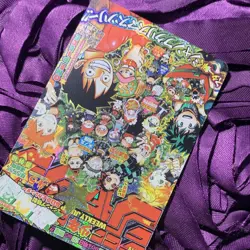 Monkey D. Luffy ONE PIECE + Demon Slayer JUMP MANGA Waifu Anime Holo Card - Image 4