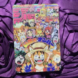Monkey D. Luffy ONE PIECE + My Hero academia JUMP MANGA Waifu Anime Holo Card - Image 1