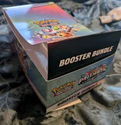 Prismatic Evolutions Booster Bundle Box EMPTY NO CARDS,SLIGHTLY DAMAGED SEE PIC - Image 1