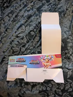 Prismatic Evolutions Booster Bundle Box EMPTY NO CARDS,SLIGHTLY DAMAGED SEE PIC - Image 5