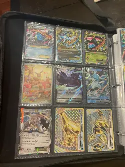 Pokemon TCG GX & EX Cards Collection Binder Plus 84 Rare Cards Mega Charizard X - Image 1