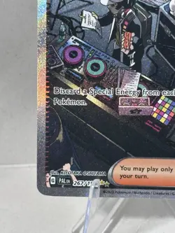 Pokemon TCG Giacomo Holo Card 267/193 Sv02: Paldea Evolved - Image 5
