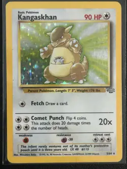 Vintage Pokemon TCG WOTC Holo Cards Fossil Jungle - Lot of 4 - Image 5