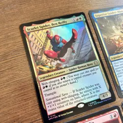 Magic The Gathering Spider Man Lot Superior Scarlet Origin Web Of Life - Image 3