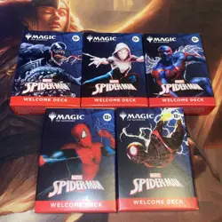 Mtg Spider-Man Starter Welcome Deck Set New Sealed - Image 1