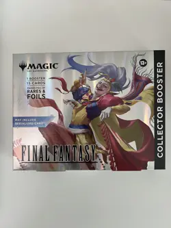 MAGIC: THE GATHERING - FINAL FANTASY SEALED COLLECTOR OMEGA BOOSTER BOX - Image 1