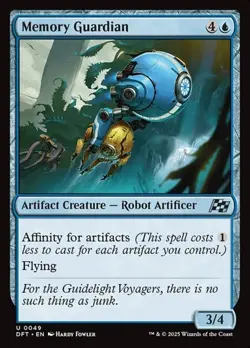 1x Memory Guardian NM Eng MTG - Aetherdrift - Image 1