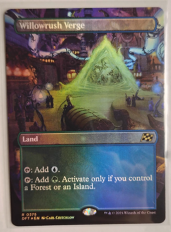 Willowrush Verge (Borderless) Aetherdrift Foil - Image 1