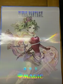 Magic Mtg Final Fantasy Poster Terra Foil Promo Store Exclusive 61x46cm - Image 2