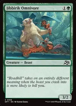 1x Jibbirik Omnivore NM Eng MTG - Aetherdrift - Image 1