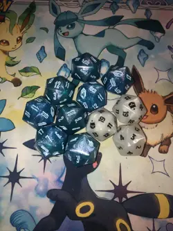 MAGIC Final Fantasy Spindown Die White & Crystal Blue Gift Bundle Lot Of 11 - Image 3