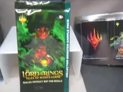 MAGIC THE GATHERING UNIVERSES BEYOND LORD OF THE RINGS COMMANDER DECK 11 COUNTSc - Image 3