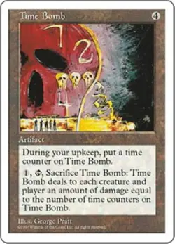 MTG 5th Edition - Time Bomb NM - Image 1