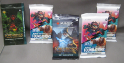 MAGIC THE GATHERING MIXED LOT OF 5 FACTORY SEALED PACKS CHECK PICTURES c - Image 1