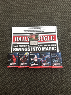 Magic the Gathering Spider-Man 2025 PAX West Welcome Deck Promo Sinister Six - Image 1