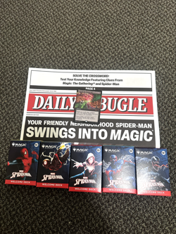 Magic the Gathering Spider-Man 2025 PAX West Welcome Deck Promo Sinister Six - Image 2