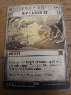 Imp's Mischief Outlaws of Thunder Junction: Breaking News Regular - Image 1