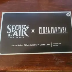 Final Fantasy Magic the Gathering Secret Lair English Game Over Foil - Image 1