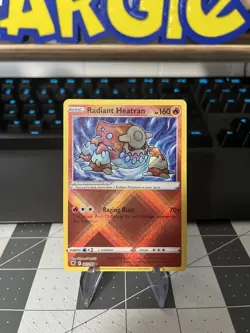 Radiant Heatran 027/189 Holo Rare - Astral Radiance Pokemon Card - NM - Image 1
