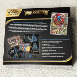 Pokemon Mega Evolution ETB Lucario Elite Trainer Box Sealed w/ Riolu Promo - Image 2