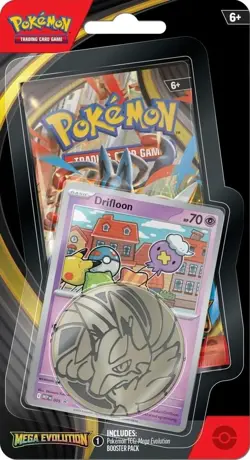 Pokemon Mega Evolution - Single Pack Blister: Drifloon - Image 1