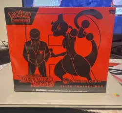 Pokemon TCG Destined Rivals Pokemon Center Elite Trainer Box ETB - Image 1