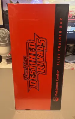 Pokemon TCG Destined Rivals Pokemon Center Elite Trainer Box ETB - Image 5