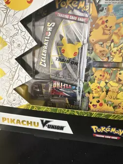Pokemon TCG Celebrations 25th Anniversary Pikachu V Union NEW SEALED Box X1 - Image 2