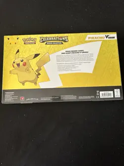 Pokemon TCG Celebrations 25th Anniversary Pikachu V Union NEW SEALED Box X1 - Image 3