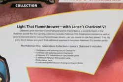 Pokemon TCG Celebrations Collection Lance's Charizard V Box (290-80939) 820650101625 - Image 3
