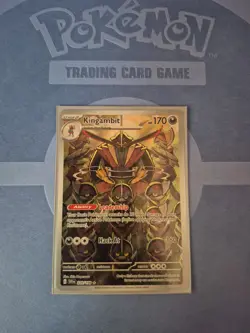 Pokemon Kingambit TCG Scarlet & Violet Base Set Holo Illustration Rare - Image 1