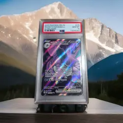2025 POKEMON DRI EN-DESTINED RIVALS ULTRA RARE TEAM ROCKET'S NIDOKING EX PSA 10 - Image 1