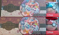 Pokemon TCG 2025 Holiday Calendar Pokeball Bundle Costco Exclusive - Image 1