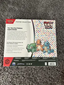 Pokemon 151 Poster Collection Bulbasaur, Charmander, Squirtle - Image 2