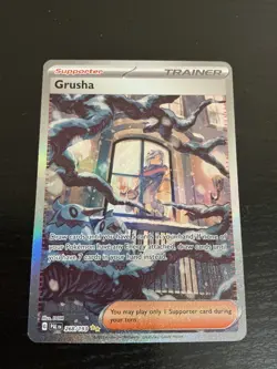 Pokemon Grusha Special Illustration Rare SV02: Paldea Evolved 268/193 NM - Image 3